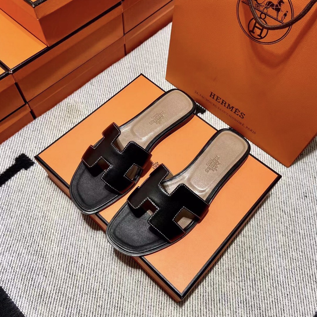 에르메스 올수공 오란 슬리퍼 샌들 스위프트 43